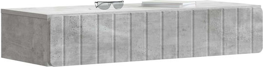 Wooden Console Gray Length 87.5cm Width 34.5cm Height 17cm