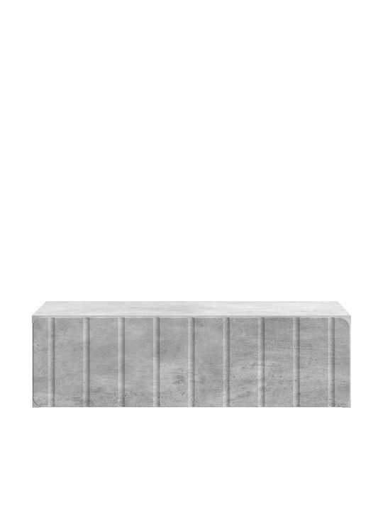 Consolă Din Lemn Gri L59xL34,5xÎ17cm