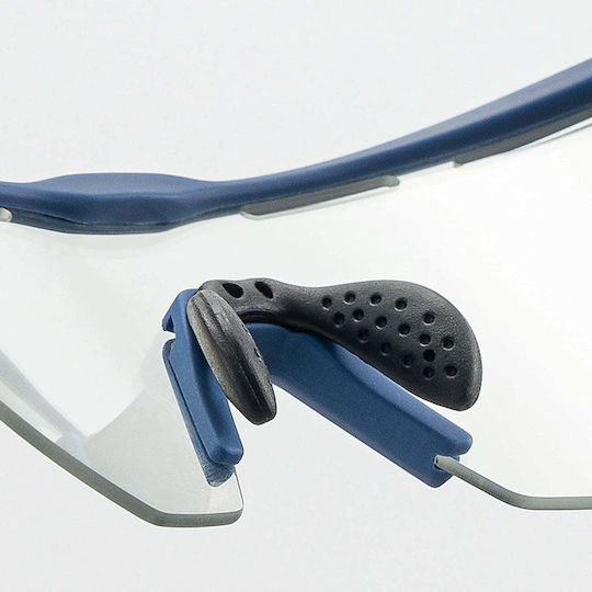 Rockbros Cycling Glasses with Purple Frame & Polarized / Transparent Lenses