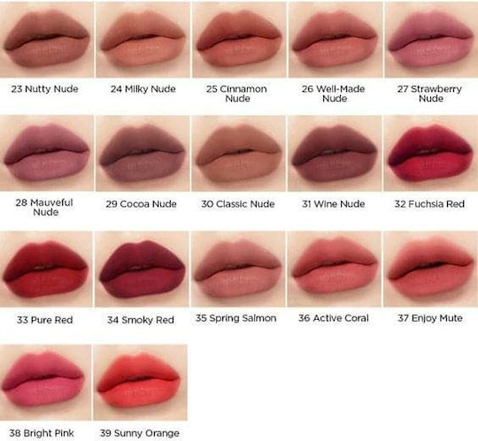 Peripera Ink Velvet Lippenstift Velvet 15 Beauty Peak Rose 4gr