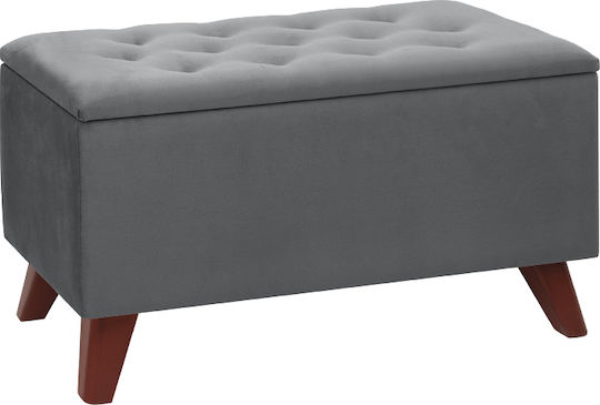 Bankhocker Mit Stauraum Lotus Gray 90x40x50cm