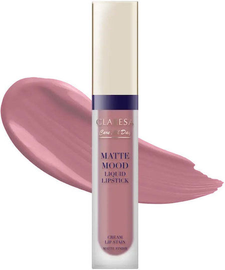 Claresa Matte Mood Flüssiger Lippenstift Matte 01 Joyful 7ml