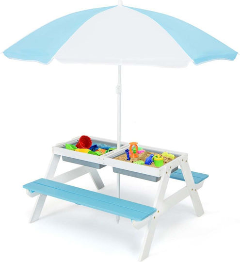 Kinder Tische aus Kunststoff Beiges Costway