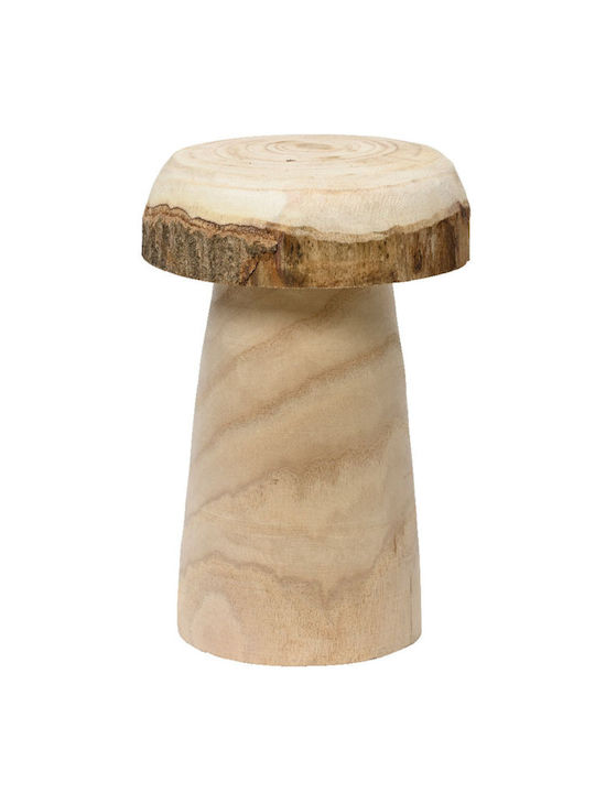 Stool For Living Room Wooden Monochrome 31x31x45cm