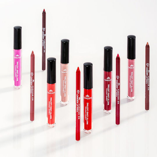 Garden Long Lasting Liquid Lipstick Matte Glorious Red 05 4gr