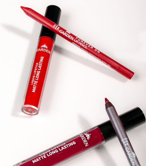 Garden Long Lasting Liquid Lipstick Matte Glorious Red 05 4gr