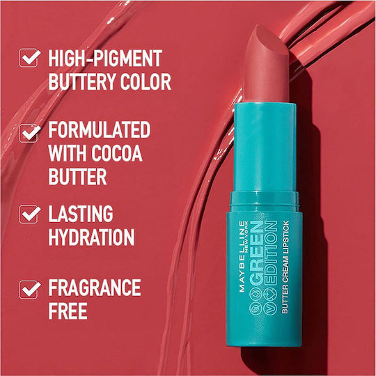 Maybelline Green Edition Червило 015 Windy 10гр