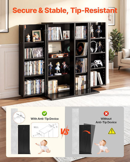 Vevor Floor CD Case 61x36.8x84.6cm