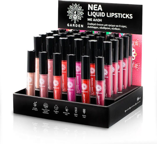 Garden Long Lasting Liquid Lipstick Matte Vivid Magenta 04 4gr