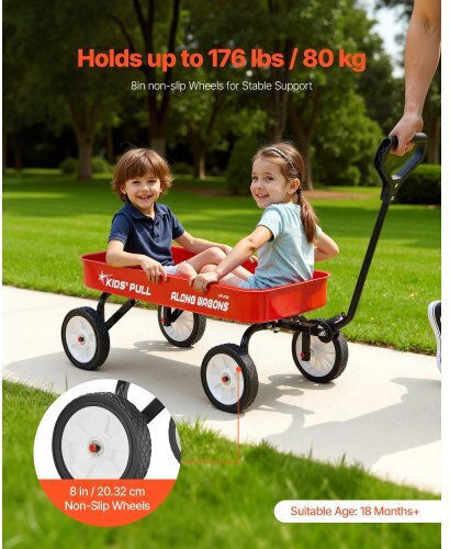 Vevor Baby Push Walker Ride On Red