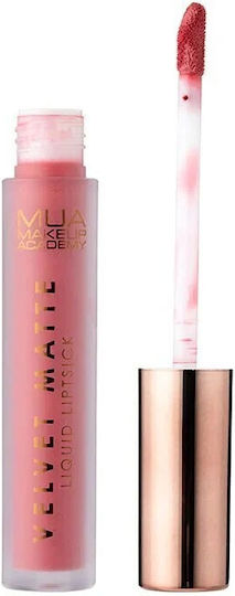 MUA Υγρό Κραγιόν Velvet Ροζ Σκούρο 3gr