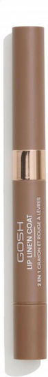 Gosh Lip Line'n Coat Long Lasting Pencil Lipstick Matte 004 Caramel Toffee