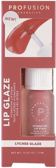 Profusion Cosmetics Lip Stain Lychee Glaze 3ml