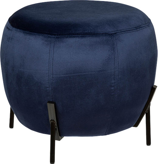 Stool For Living Room Calavaza Blue 44x44x35cm Stool For Living Room Calavaza Blue 44x44x35cm