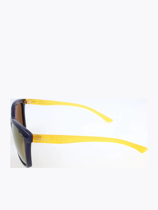 Smith Colette Sonnenbrillen mit DCD/QE Rahmen und Gelb Linse