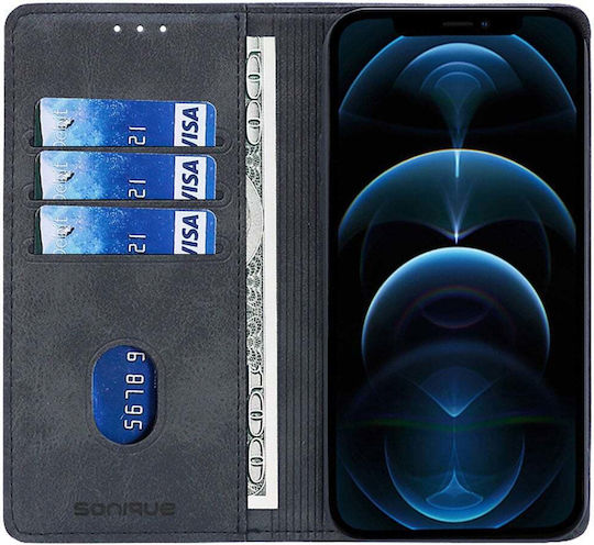 Калъф Портмоне Vintage Magnet Wallet Sonique Google Pixel 10 5g Pixel 10 Pro 5g Черен