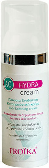 Froika AC Hydra 24ωρη Ενυδατική & Ρυθμιστική Κρέμα Προσώπου κατά της Ακμής με Υαλουρονικό Οξύ 50ml