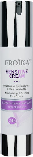 Froika Sensitive 24ωρη Ενυδατική Κρέμα Προσώπου με Υαλουρονικό Οξύ & Πεπτίδια 50ml