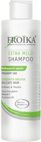 Froika Extra Mild Shampoos for Sensitive Scalp for All Hair Types 200ml