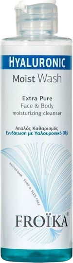 Froika Hyaluronic Moist Wash Gel Καθαρισμού Προσώπου 200ml