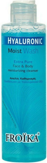 Froika Hyaluronic Moist Gel Καθαρισμού Προσώπου 400ml