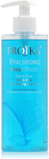 Froika Hyaluronic Moist Gel Καθαρισμού Προσώπου 400ml