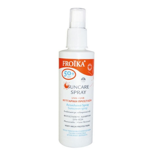 Froika Suncare Αντηλιακή Λοσιόν Σώματος SPF50 σε Spray 125ml