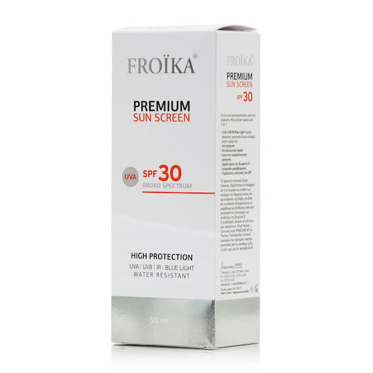 Froika Премиум Слънцезащитен Крем за Лице SPF30 50мл