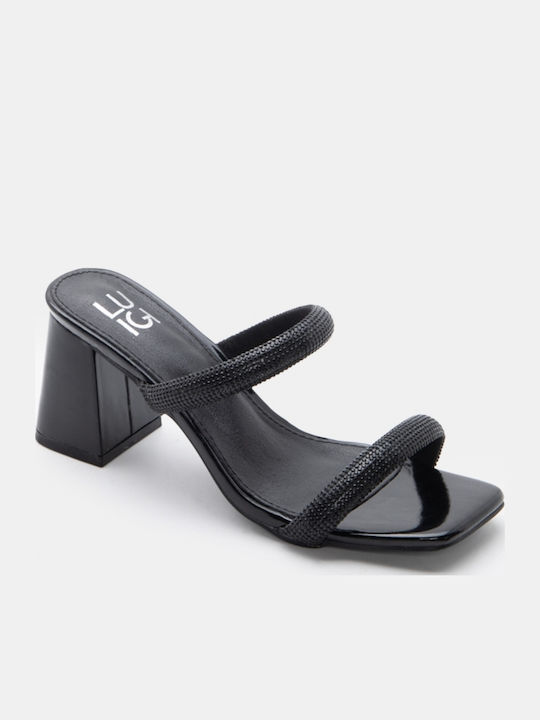 Sandals with Strass Black