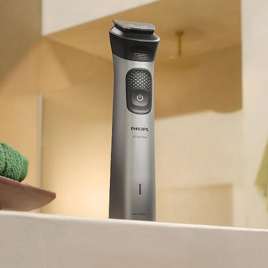 Philips Trimmer Σετ Κουρευτικής Μηχανής Γκρι MG7961/15