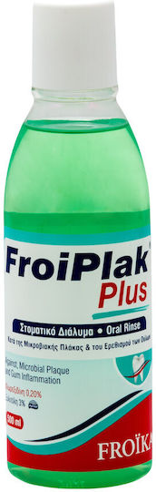 Froika Froiplak Fluor Вода за уста Ежедневна защита