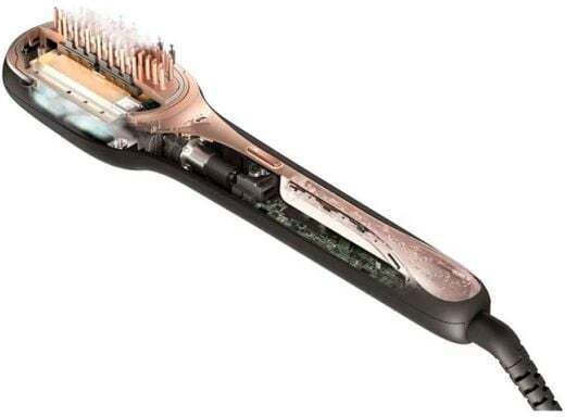 Rowenta Hair Therapist Керамична Електрическа Четка за Изправяне на Косата 165W