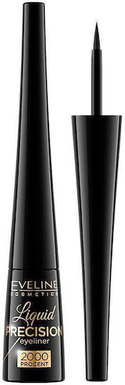 Eveline Liquid Precision 2000 Prozent Langer Aufenthalt & Wasserdichter Liquid Augenkonturenstift 4ml