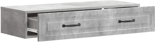 Consolă Lemn Gri Beton L87,5xL34,5xÎ17cm
