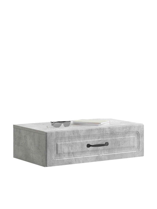 vidaXL Konsolentisch Holz Grau M59xB34,5xH17cm