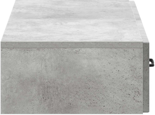 Consolă Lemn Gri Beton L87,5xL34,5xÎ17cm