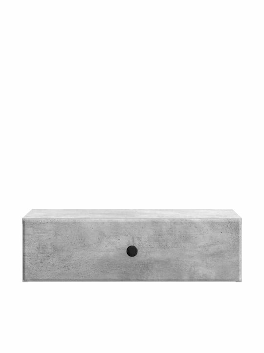 vidaXL Konsolentisch Aus Holz Grau M59xB34.5xH17cm