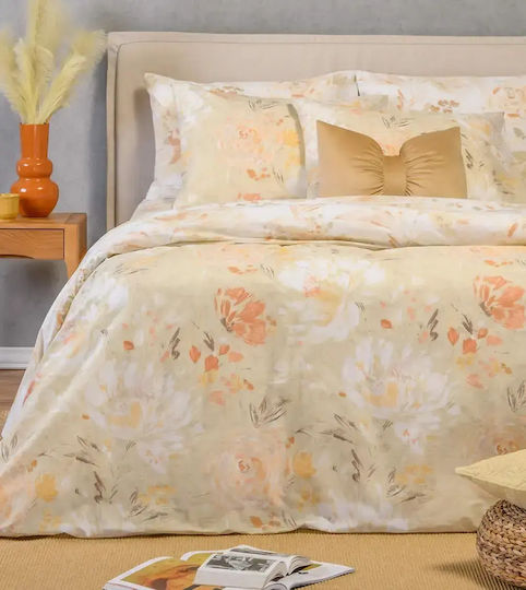 Melinen Anabelle Σετ Μαξιλαροθήκες Beige 50x70εκ.