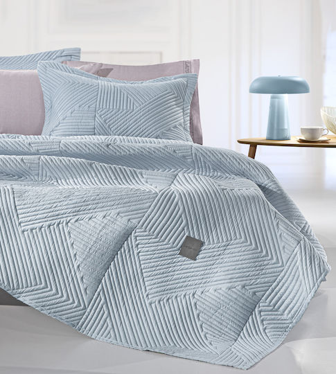 Guy Laroche Ziana Σετ Υπέρδιπλο Denim 220x240cm 2τμχ