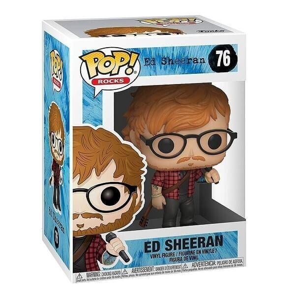 FUNKO POP！　ED SHEERAN　エド シーラン Funko Pop! Rocks: Ed Sheeran 76 | Skroutz Romania