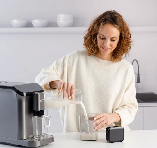 Taurus Accento Latte Automatic Espresso Coffee Machine 20bar Pressure with Grinder White 920635000