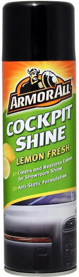 Armor All Spray de Lustruire pentru Bord Auto cu Parfum de Lămâie 500ml