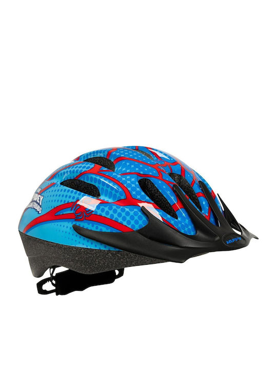 Huffy Kinderfahrrad- / Rollerhelm Vollgesicht für Stadtfahrrad Blau