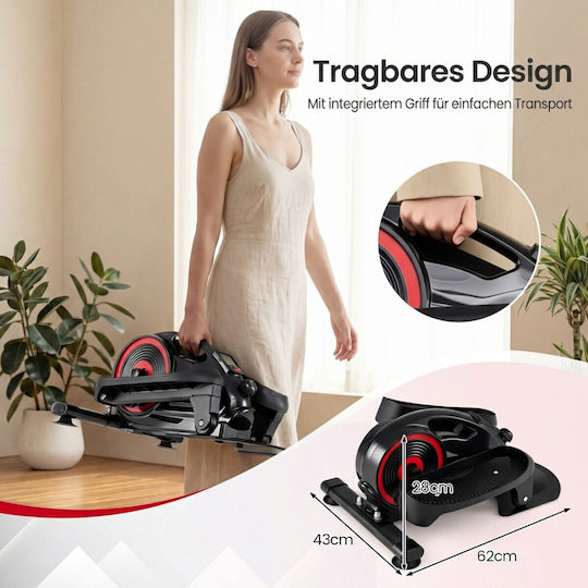 Costway Магнитен Елиптичен Тренажор с Диск 11.5kg