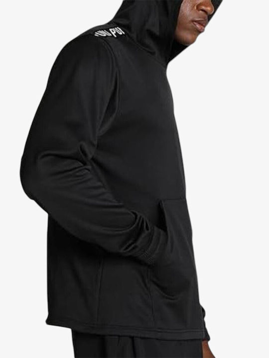 Herren Sweatshirt mit Kapuze Schwarz