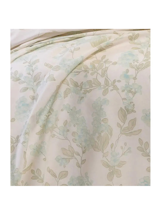 Melinen Rea Set Cearceafuri de Pat Duble cu Elastic 150x200+32cm 4 Bucăți