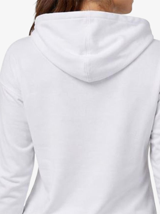 Damen Sweatshirt mit Kapuze Weiß