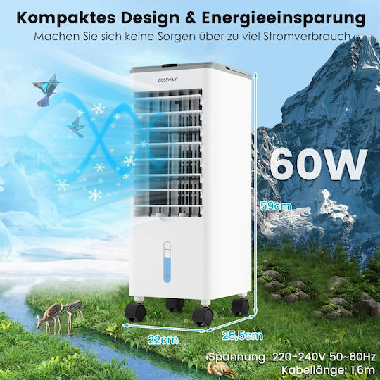 Costway Air Cooler 60W с Дистанционно