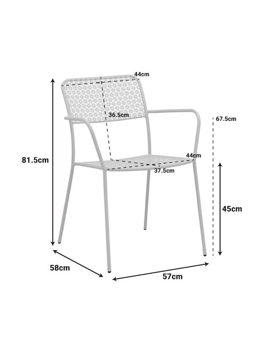 Moraja Outdoor Dining Room Set 5 Pieces Black