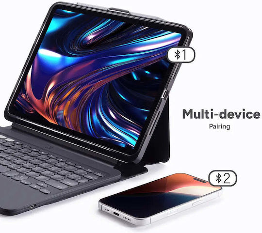 Zagg Pro Keys 2 Флип Капак с Клавиатура Черен (iPad Pro 13 (m4))